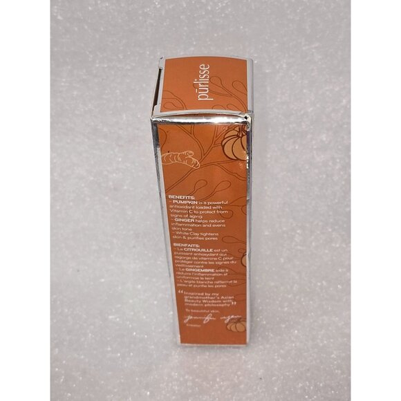 Purlisse Pumpkin & Ginger Detoxifying Charcoal Mask 2.5 Fl Oz - Picture 3 of 4